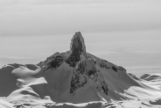 der markante black tusk bei whistler in british columbia