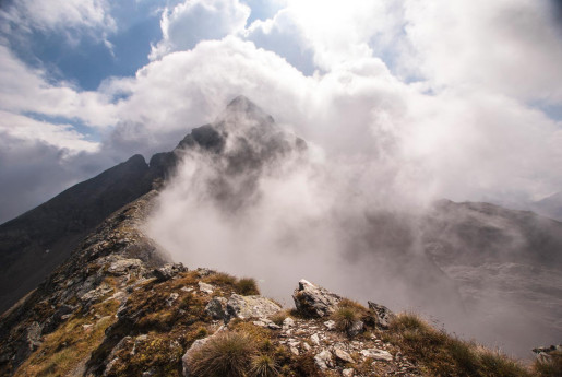 wolkenfetzen an der hochwildstelle