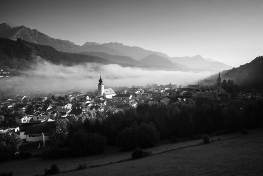 morgenstimmung über schladming