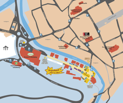 Schladminger Bergweihnacht - Übersichtsplan Advent am Talbach