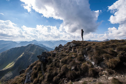 blick vom deneck in die schladminger tauern