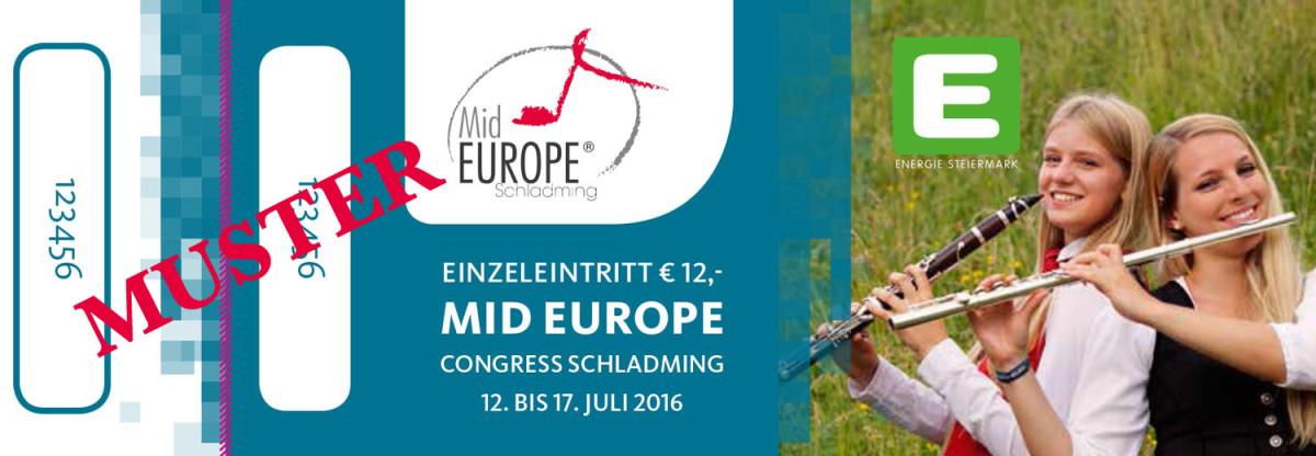 eintrittskarte mid europe einzelkonzert