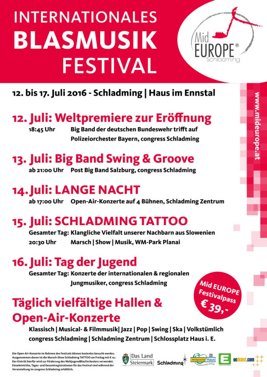 plakat der mid europe 2016