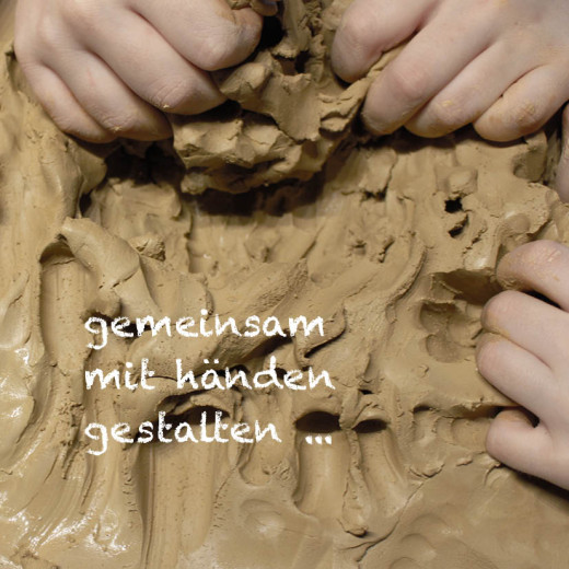 titelseite projekt trinkbrunnen - gemeinsam mit händen gestalten